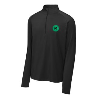 Stretch 1/4-Zip Pullover Sweatshirt